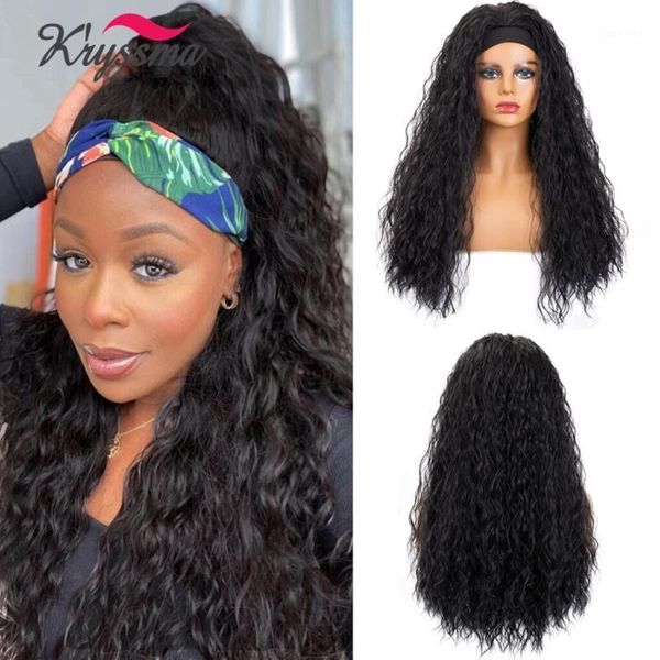 water wave headband wigs long synthetic curly for black women deep machine made natural1
water wave headband wigs long synthetic curly for black women deep machine made natural1