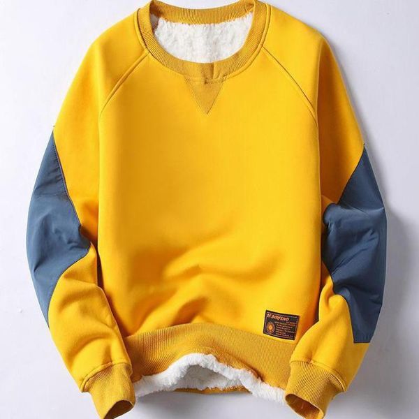 men's hoodies & sweatshirts product cotton trendy youth men coat winter sweatshirt splicing colour harajuku mauneri plus size male keep, Black
men's hoodies & sweatshirts product cotton trendy youth men coat winter sweatshirt splicing colour harajuku mauneri plus size male keep, Black