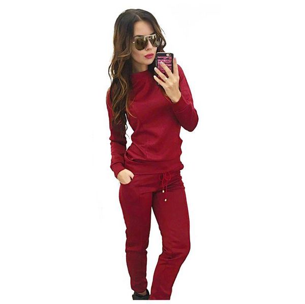 tracksuit women suit sweatshirt+ long pant female solid sportswear 2 pieces set fashion(red,s/us~4/uk~8) two piece dress, White
tracksuit women suit sweatshirt+ long pant female solid sportswear 2 pieces set fashion(red,s/us~4/uk~8) two piece dress, White