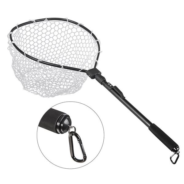 fishing net fish landing foldable collapsible pole handle durable rubber material mesh qw accessories
fishing net fish landing foldable collapsible pole handle durable rubber material mesh qw accessories