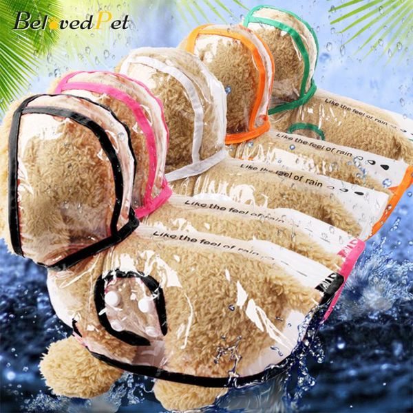 dog apparel transparent waterproof hood raincoat pet cat puppy jacket clothes for small medium accesseriou supplies
dog apparel transparent waterproof hood raincoat pet cat puppy jacket clothes for small medium accesseriou supplies