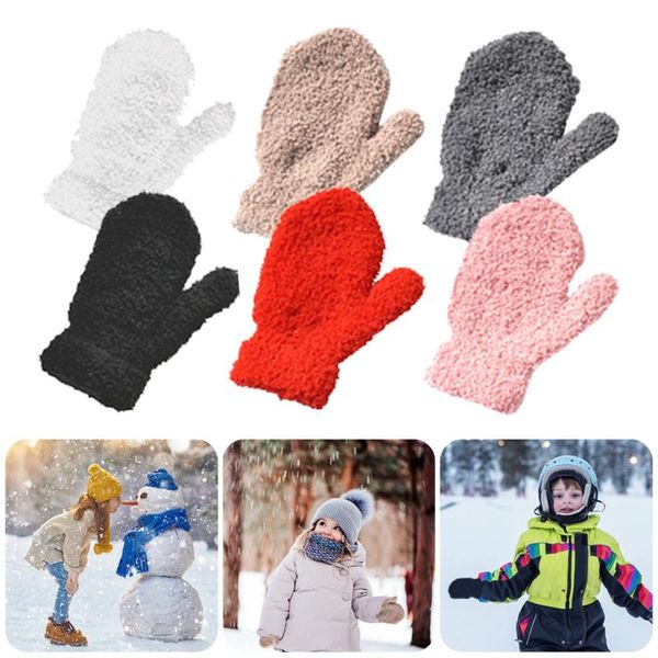 ski gloves for kids full finger stretch plush knitted babies winter warm thick 1-4y children gifts
ski gloves for kids full finger stretch plush knitted babies winter warm thick 1-4y children gifts