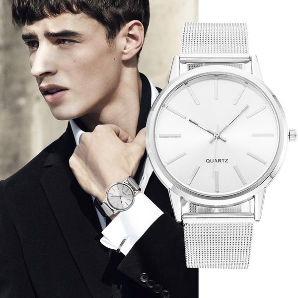 wristwatches montre homme 2021 men business watch simple all steel design waterproof quartz wristwatch military watches relojes para hombre, Slivery;brown
wristwatches montre homme 2021 men business watch simple all steel design waterproof quartz wristwatch military watches relojes para hombre, Slivery;brown