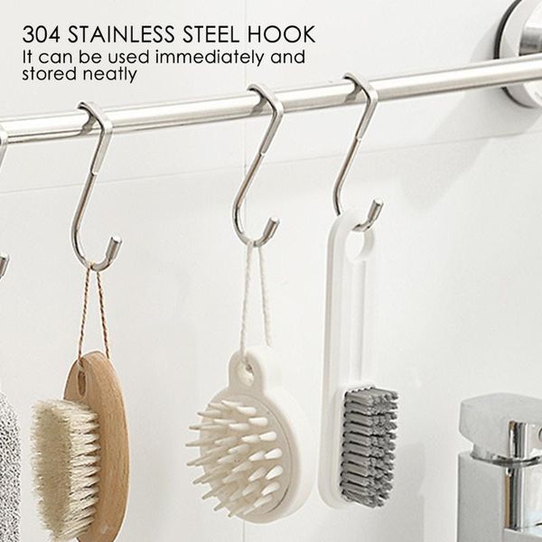 hooks & rails 1pc s-type door hanger hook stainless steel punching cabinet without trace clothes back wall mounted
hooks & rails 1pc s-type door hanger hook stainless steel punching cabinet without trace clothes back wall mounted