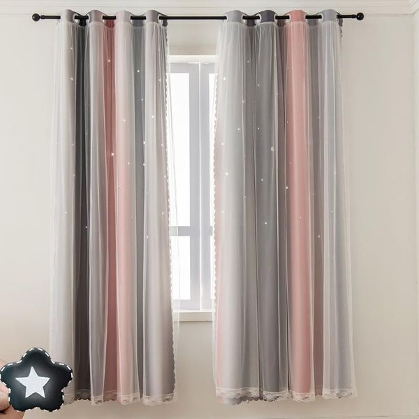 curtain & drapes gradient colorful double cutout layer star window curtains girls bedroom blackout shiny stars children cloth
curtain & drapes gradient colorful double cutout layer star window curtains girls bedroom blackout shiny stars children cloth