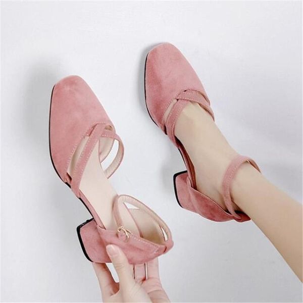 elegant chunky block heels sandals women square toe ankle strap pink black beige office ladies shoes 2021 summer plus sz
elegant chunky block heels sandals women square toe ankle strap pink black beige office ladies shoes 2021 summer plus sz