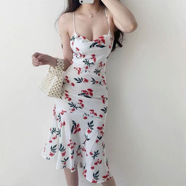 women's tanks & camis summer off shoulder sleeveless dress female cross back fashion party fish tail floral vestidos fl1l, White
women's tanks & camis summer off shoulder sleeveless dress female cross back fashion party fish tail floral vestidos fl1l, White