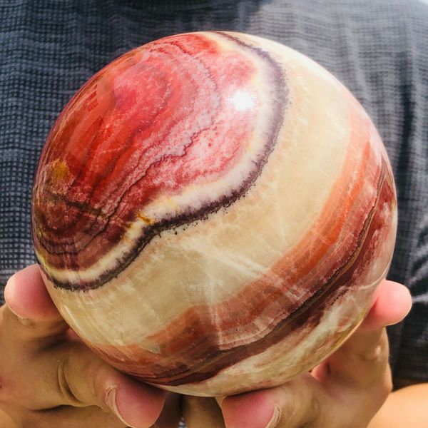 natural rhodochrosite ball quartz crystal ball mineral healing 
natural rhodochrosite ball quartz crystal ball mineral healing