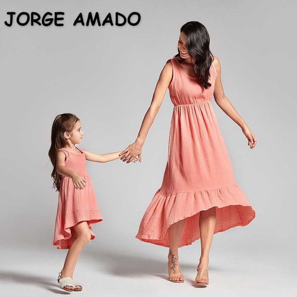 summer family matching clothes 3-pcs sets sling high low dress mom and daughter e2011 210610, Blue
summer family matching clothes 3-pcs sets sling high low dress mom and daughter e2011 210610, Blue