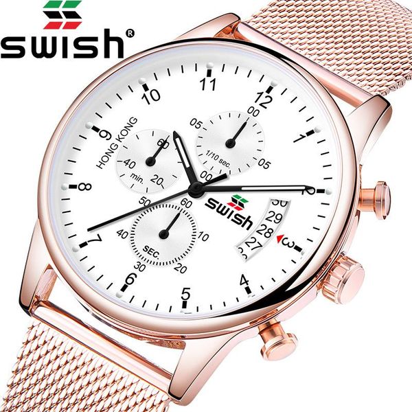 wristwatches swish 2021 arrival rose gold white men watch stainless steel watches for sports quartz luxury waterproof wristwatch relogio, Slivery;brown
wristwatches swish 2021 arrival rose gold white men watch stainless steel watches for sports quartz luxury waterproof wristwatch relogio, Slivery;brown