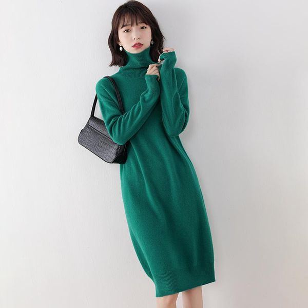 women's sweaters long turtleneck sweater dress women loose knit outer base shirt 20 cashmere 100% wool straight pullover pure color, White;black
women's sweaters long turtleneck sweater dress women loose knit outer base shirt 20 cashmere 100% wool straight pullover pure color, White;black