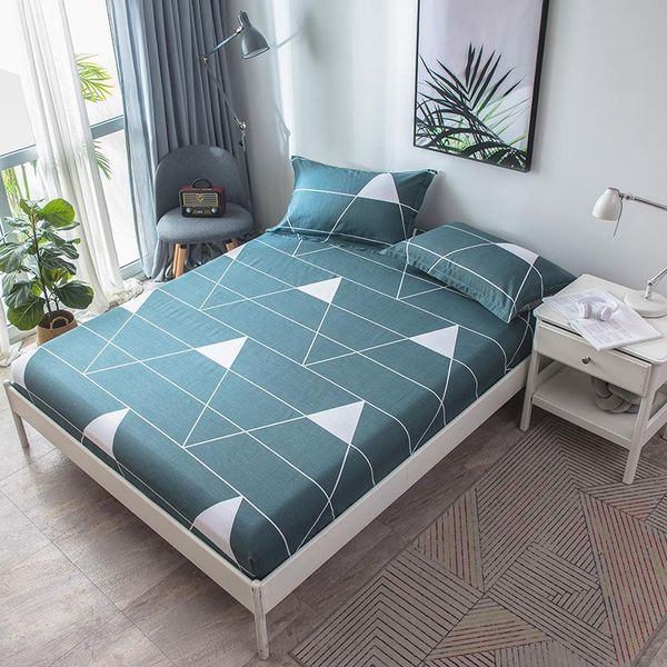 sheets & sets geometric print fitted sheet for single double bed kids adults 100% cotton (no case) xf750-18
sheets & sets geometric print fitted sheet for single double bed kids adults 100% cotton (no case) xf750-18