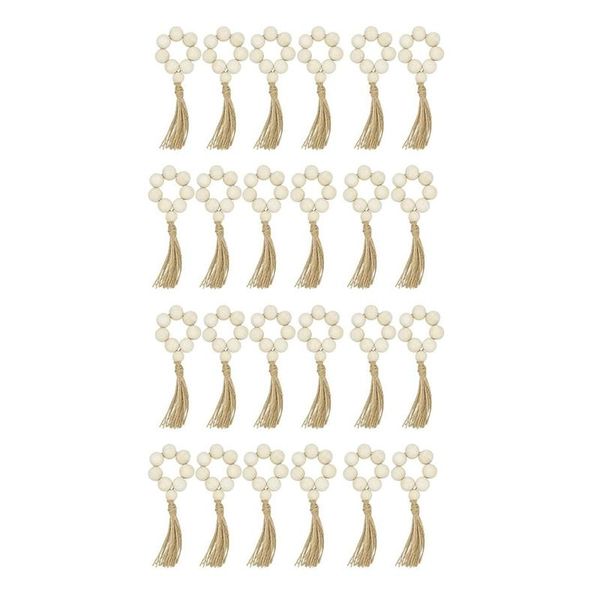 napkin rings 24pcs wood bead with tassels rustic farmhouse beads garland wall hanging decor weddings home
napkin rings 24pcs wood bead with tassels rustic farmhouse beads garland wall hanging decor weddings home