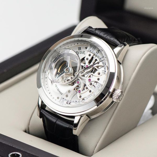 designer skeleton watches black steel automatic genuine leather relogio masculino vm 1 wristwatches, Slivery;brown
designer skeleton watches black steel automatic genuine leather relogio masculino vm 1 wristwatches, Slivery;brown
