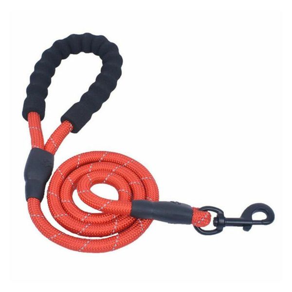 dog collars & leashes reflective nylon round rope traction chain strap comfortable handle for medium and large dogs
dog collars & leashes reflective nylon round rope traction chain strap comfortable handle for medium and large dogs