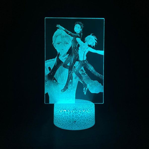 night lights anime yur on ice figures 3d led picture lava lamp battery touch rgb colorful bedroom table desk decoration for home
night lights anime yur on ice figures 3d led picture lava lamp battery touch rgb colorful bedroom table desk decoration for home