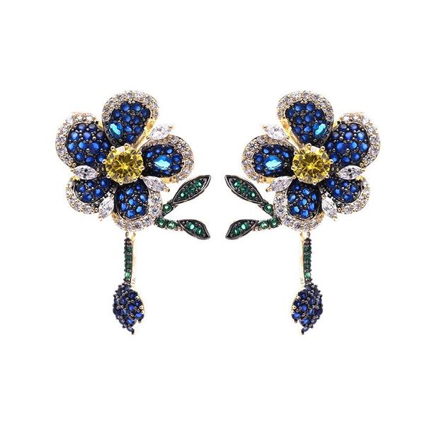 dangle & chandelier arrival fashion crystal flower earrings for women shining cubic zirconia leaf stud lady luxury jewelry, Silver
dangle & chandelier arrival fashion crystal flower earrings for women shining cubic zirconia leaf stud lady luxury jewelry, Silver