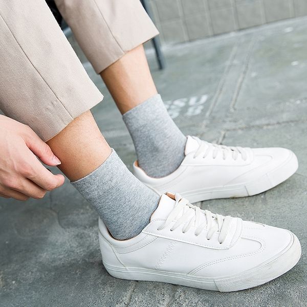 sb4g autumn 2020korean men's business sweat and cotton absorbing cotton leisure sports solid color men's socks socks, Black
sb4g autumn 2020korean men's business sweat and cotton absorbing cotton leisure sports solid color men's socks socks, Black