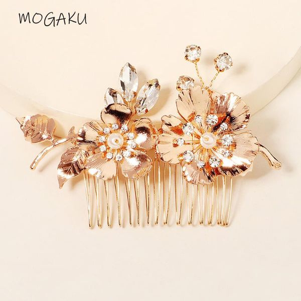 hair clips & barrettes mogaku bridesmaid wedding combs rose gold flower pins for women temperament crystal headwear bride fashion jewelry, Golden;silver
hair clips & barrettes mogaku bridesmaid wedding combs rose gold flower pins for women temperament crystal headwear bride fashion jewelry, Golden;silver