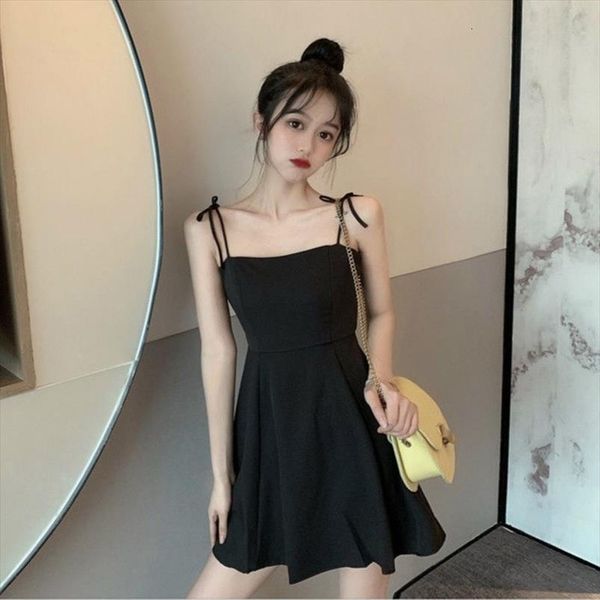 black spaghetti strap slip womens dresses summer sundresses korean fashion style off shoulder backless mini party, Black;gray
black spaghetti strap slip womens dresses summer sundresses korean fashion style off shoulder backless mini party, Black;gray