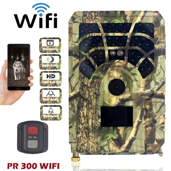 pr300 wifi hunting infrared trail camera 0.3s trigger time 120 degrees 1080p hd p traps night vision wildlife scouting camer, Camouflage
pr300 wifi hunting infrared trail camera 0.3s trigger time 120 degrees 1080p hd p traps night vision wildlife scouting camer, Camouflage