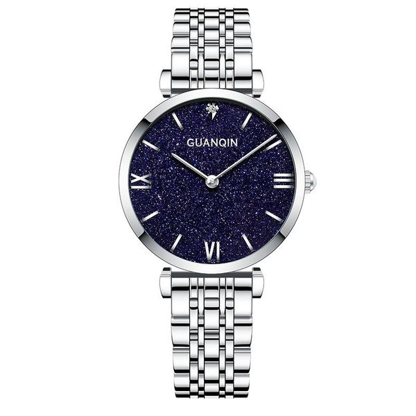 wristwatches 2021 guanqin gs19141 exquisite quartz watch fashion women's waterproof and dustproof, Slivery;brown 
wristwatches 2021 guanqin gs19141 exquisite quartz watch fashion women's waterproof and dustproof, Slivery;brown
