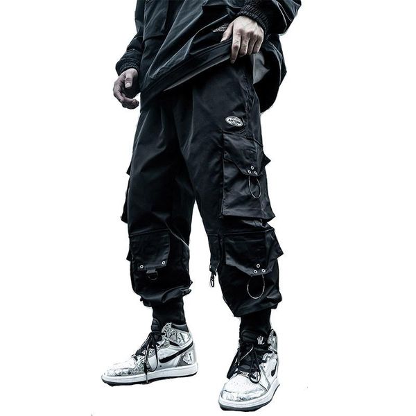 men's pants cargo pant mens fashion casual sweatpant hip hop joggers streetwear pantalon homme sportwear trousers, Black
men's pants cargo pant mens fashion casual sweatpant hip hop joggers streetwear pantalon homme sportwear trousers, Black