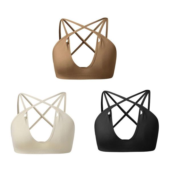 yoga outfit cross beauty back sports vest running fitness underwear women push-up bra gym solid color workout crop top
yoga outfit cross beauty back sports vest running fitness underwear women push-up bra gym solid color workout crop top