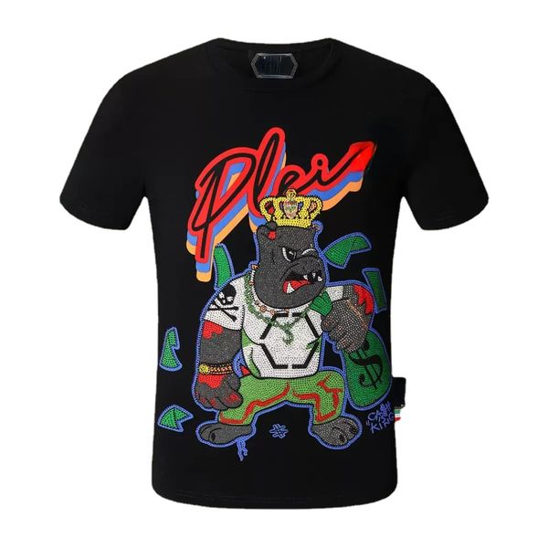 plein bear t shirt mens designer polo tshirts brand clothing rhinestone skull men t-shirts classical hip hop streetwear tshirt casual tees, White;black
plein bear t shirt mens designer polo tshirts brand clothing rhinestone skull men t-shirts classical hip hop streetwear tshirt casual tees, White;black