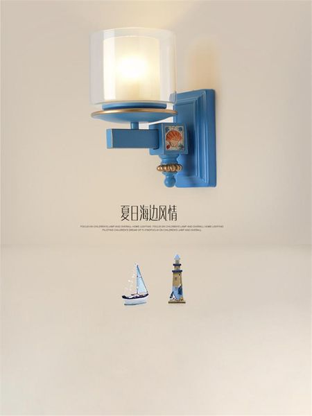 children's room wall lamps mediterranean country style bedroom bedside living decoration corridor aisle creative light lamp
children's room wall lamps mediterranean country style bedroom bedside living decoration corridor aisle creative light lamp