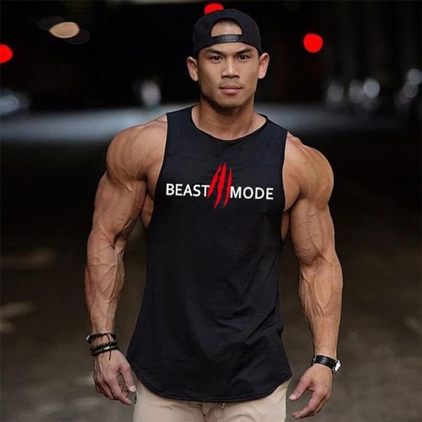 brand clothing beast mode bodybuilding tank men fitness singlet sleeveless shirt solid cotton muscle undershirt, White;black
brand clothing beast mode bodybuilding tank men fitness singlet sleeveless shirt solid cotton muscle undershirt, White;black