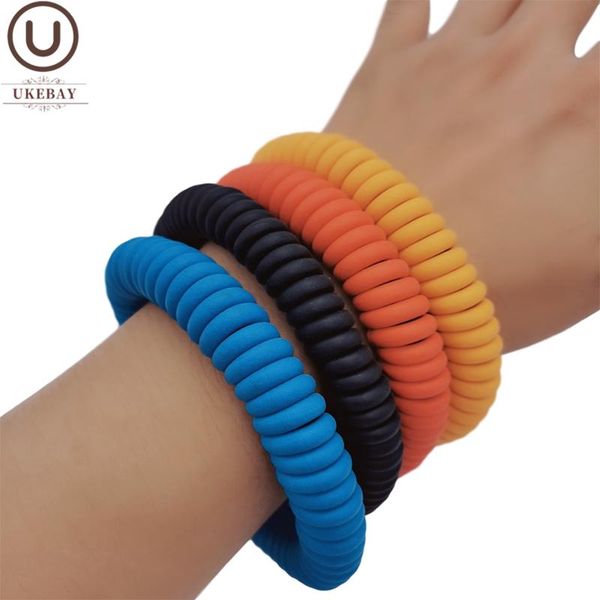 round handmade bangles for women rubber bracelets 4 colors design luxury charm birthday gift mom punk jewelry bangle, Black
round handmade bangles for women rubber bracelets 4 colors design luxury charm birthday gift mom punk jewelry bangle, Black
