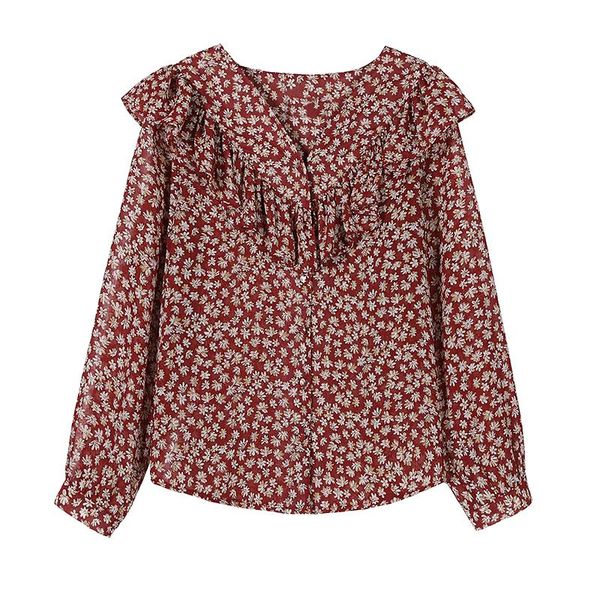 women's blouses & shirts floral print vintage pastel elegant womens and plus size women clothes shirt tunic office blouse tunika camis, White
women's blouses & shirts floral print vintage pastel elegant womens and plus size women clothes shirt tunic office blouse tunika camis, White