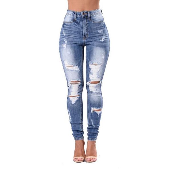 2021 europe and the united states ripped feet rotten jeans tide stretch tight skinny beggar pants women, Blue
2021 europe and the united states ripped feet rotten jeans tide stretch tight skinny beggar pants women, Blue