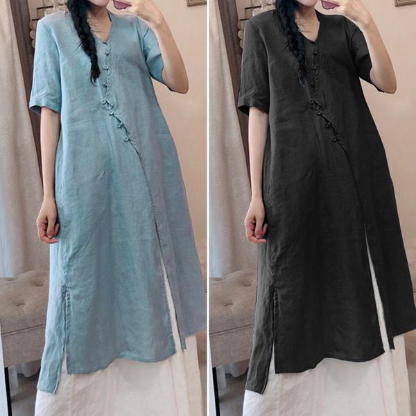 women's blouses & shirts solid blouse women'summer casual vinatge cottons linen vonda 2021 summer beach long cardigan plus size t, White
women's blouses & shirts solid blouse women'summer casual vinatge cottons linen vonda 2021 summer beach long cardigan plus size t, White