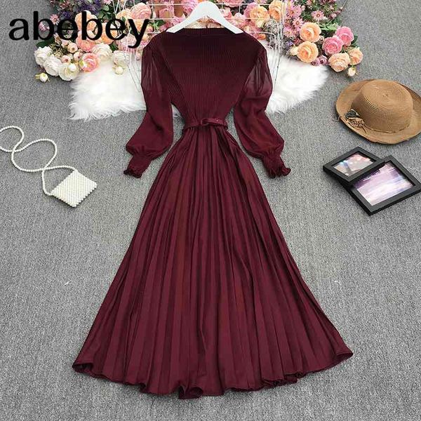 summer temperament o-neck lantern sleeve dress high waist lace up waist solid mid-length a-line pleated dress 210715, Black;gray
summer temperament o-neck lantern sleeve dress high waist lace up waist solid mid-length a-line pleated dress 210715, Black;gray