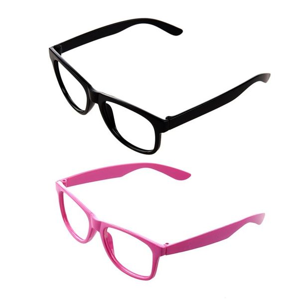 frames 2pcs stylish boys girls children kids party accessories glasses frame no lenses -black & pink
frames 2pcs stylish boys girls children kids party accessories glasses frame no lenses -black & pink