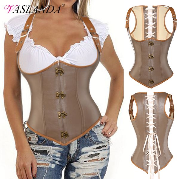 women bustiers & corsets lace up boned underbust corset steampunk gothic bustier vintage waist training corselet vest
women bustiers & corsets lace up boned underbust corset steampunk gothic bustier vintage waist training corselet vest