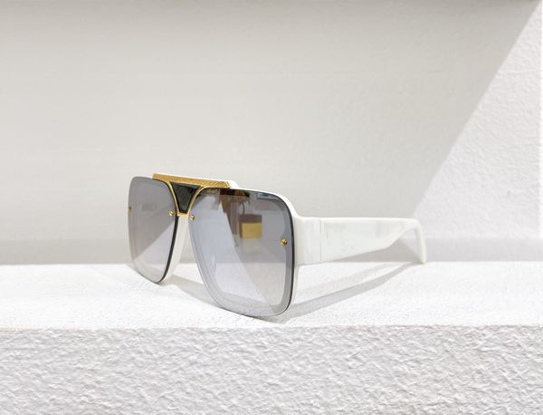 4501design sunglasses for women popular fashion sunglasses uv protection big connection lens frameless come with package, White;black
4501design sunglasses for women popular fashion sunglasses uv protection big connection lens frameless come with package, White;black