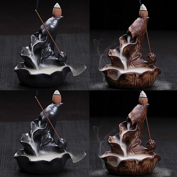 fragrance lamps lotus mountain zen buddhism smoke waterfall incense burner furnace buddah censer ceramic holder home decor
fragrance lamps lotus mountain zen buddhism smoke waterfall incense burner furnace buddah censer ceramic holder home decor