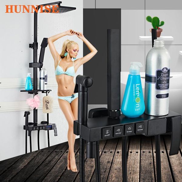 bathroom shower faucet black bronze mixer set brass fixture thermostatic sets
bathroom shower faucet black bronze mixer set brass fixture thermostatic sets