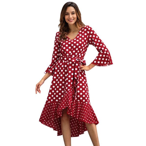 casual dresses women original spring dot print chiffon dress long sleeve plus size high waist v neck elegant girl party patchwork vestido, Black;gray
casual dresses women original spring dot print chiffon dress long sleeve plus size high waist v neck elegant girl party patchwork vestido, Black;gray