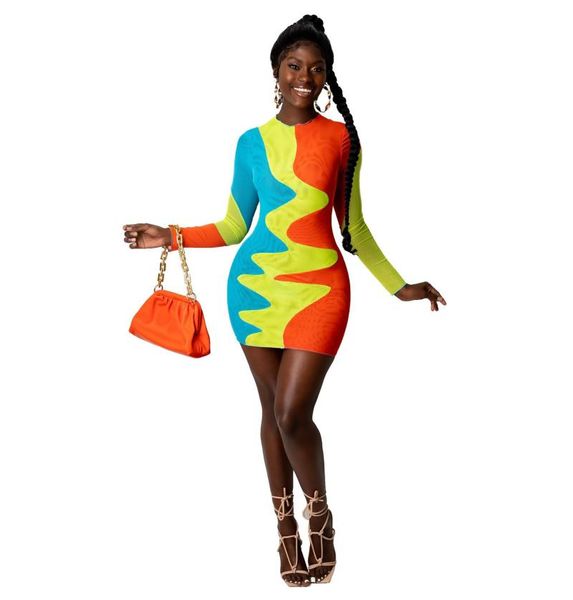 casual dresses rstylish 2021 autumn classic mesh see through color block print women long sleeve stretchy bodycon nightclub mini dress, Black;gray
casual dresses rstylish 2021 autumn classic mesh see through color block print women long sleeve stretchy bodycon nightclub mini dress, Black;gray