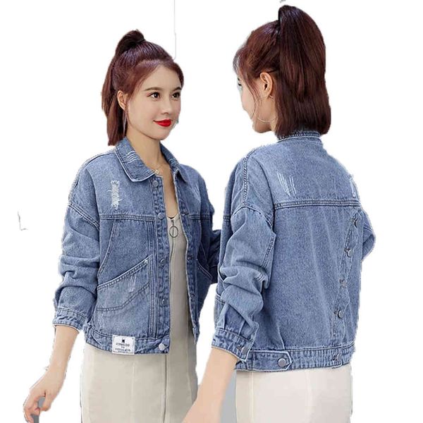women's jackets girl's torn jean jacket with a turtleneck turned over, vintage slim an autumn and winter pocket 0owt, Black;brown
women's jackets girl's torn jean jacket with a turtleneck turned over, vintage slim an autumn and winter pocket 0owt, Black;brown
