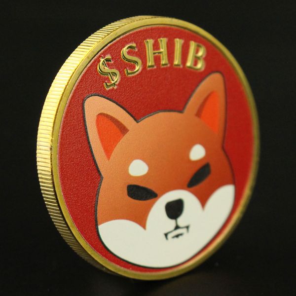 10pcs non magnetic dogecoin killer shiba inu coin crypto metal gold plated physical shib red coin doge killer souvenir badge
10pcs non magnetic dogecoin killer shiba inu coin crypto metal gold plated physical shib red coin doge killer souvenir badge
