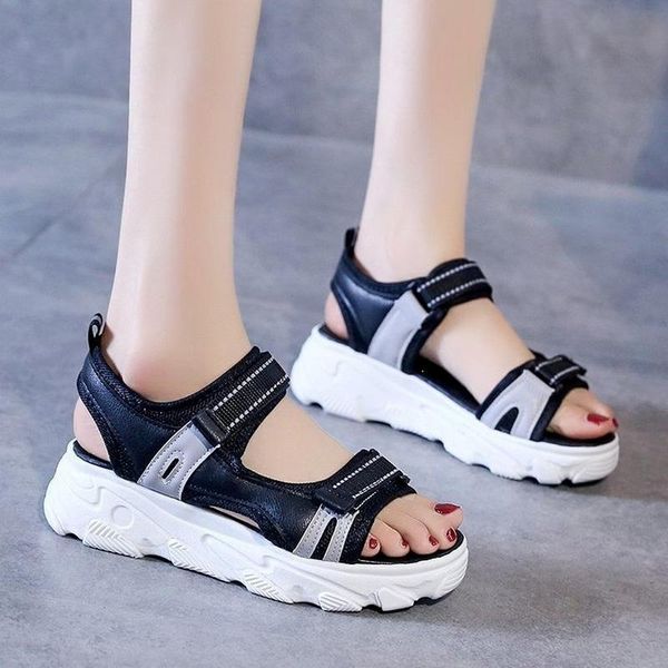 sandals 2021 women summer fashion women's beach open toe sandal casual platform shoes woman, Black
sandals 2021 women summer fashion women's beach open toe sandal casual platform shoes woman, Black