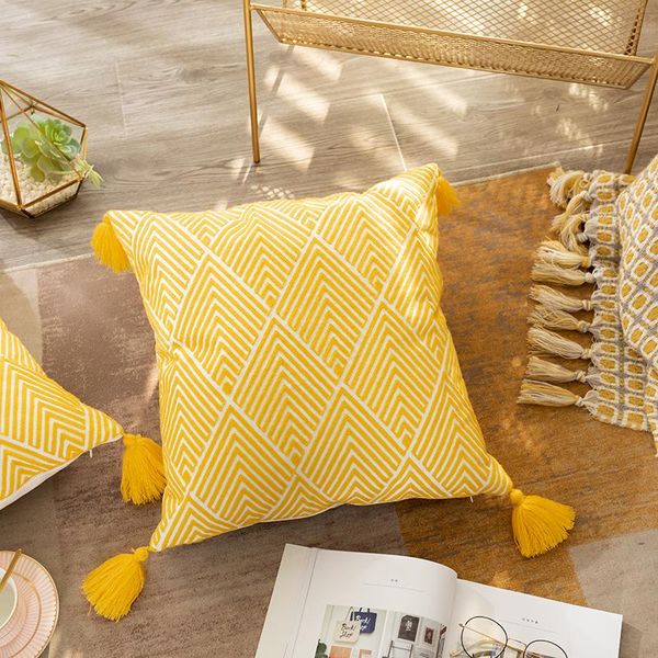 cushion/decorative pillow 45x45cm cushion cover geometric canvas cotton embroidery decorative pillowcase for sofa bed yellow
cushion/decorative pillow 45x45cm cushion cover geometric canvas cotton embroidery decorative pillowcase for sofa bed yellow