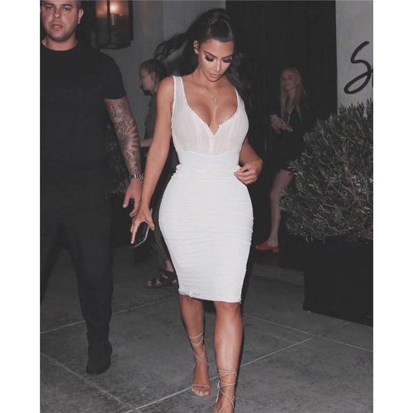 casual dresses summer rayon bandage mesh women white party night club bodycon rbea, Black;gray
casual dresses summer rayon bandage mesh women white party night club bodycon rbea, Black;gray