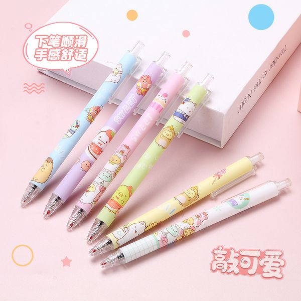 bear golm limited prs pen 0.5m black bullet head high vae ins cute student neutral
bear golm limited prs pen 0.5m black bullet head high vae ins cute student neutral