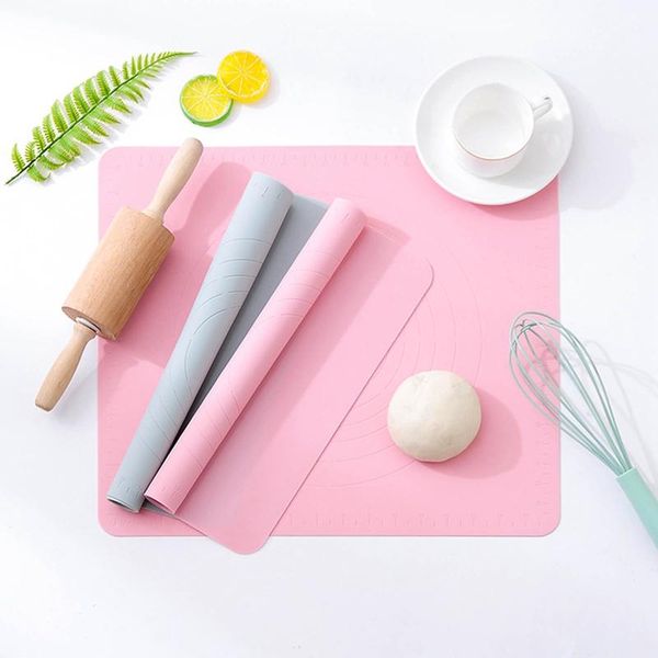 silicone mat baking cake dough fondant rolling kneading with scale cooking plate kitchen tools pins & pastry boards
silicone mat baking cake dough fondant rolling kneading with scale cooking plate kitchen tools pins & pastry boards